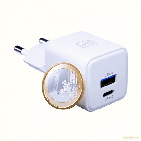 Accessories -3mk Hyper GaN Charger 20W QC4+ PD PPS USB 1A1C White EU