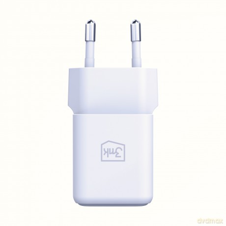 Accessories -3mk Hyper GaN Charger 20W QC4+ PD PPS USB 1A1C White EU