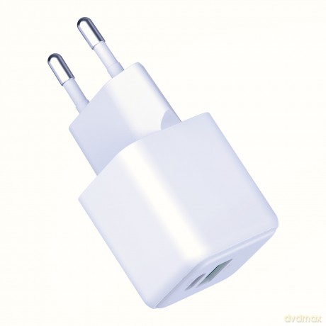 Accessories -3mk Hyper GaN Charger 20W QC4+ PD PPS USB 1A1C White EU
