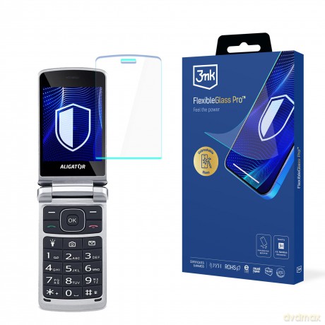 Aligator V710 Senior - 3mk FlexibleGlass Pro