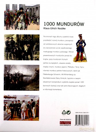 1000 mundurów - Klaus - Ulrich Keubke [KSIĄŻKA]