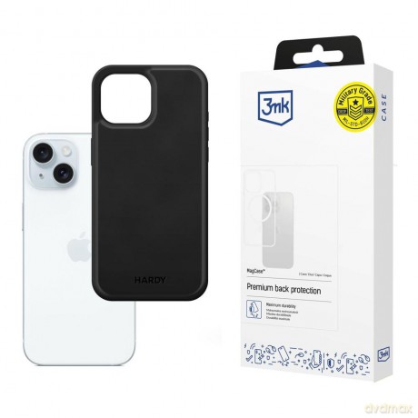 Apple iPhone 15 - 3mk Hardy Apple Silky Leather MagCase