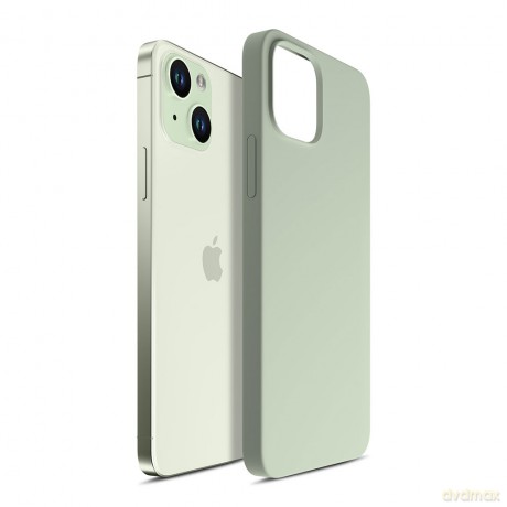 Apple iPhone 15 - 3mk Hardy Silicone MagCase Green