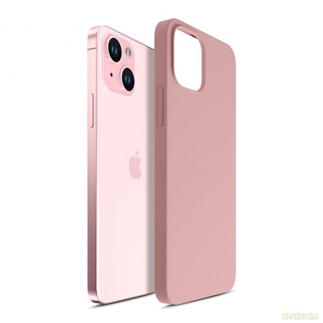 Apple iPhone 15 - 3mk Hardy Silicone MagCase Pink