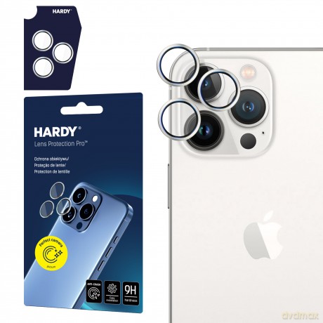 Apple iPhone 15 Pro - HARDY Lens Protection Pro White