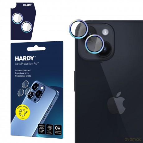 Apple iPhone 15/15 Plus - HARDY Lens Protection Pro Rainbow