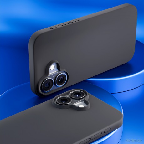 Apple iPhone 16 - 3mk Hardy Silicone MagCase Graphite