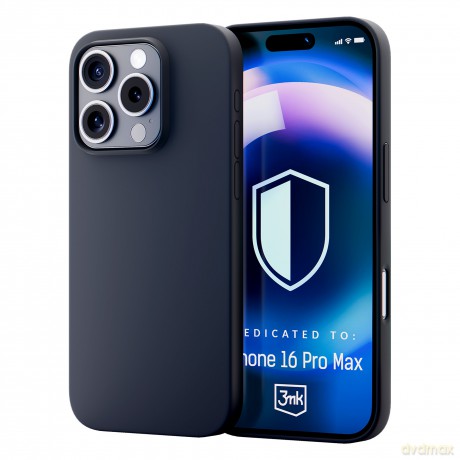 Apple iPhone 16 Pro Max - 3mk Hardy Silicone MagCase Graphite