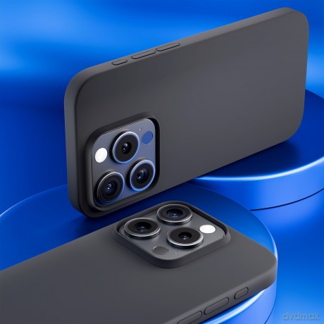 Apple iPhone 16 Pro Max - 3mk Hardy Silicone MagCase Graphite