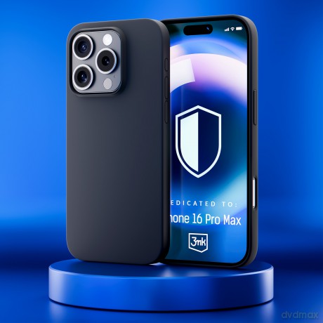 Apple iPhone 16 Pro Max - 3mk Hardy Silicone MagCase Graphite