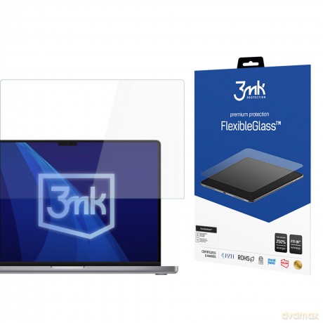 Apple Macbook Pro 16 M1/M2/M3/M4 - up to 17" 3mk FlexibleGlass