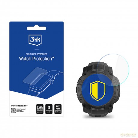 Garmin Instinct 3 Tactical Edition 50mm - 3mk Watch Protection FlexibleGlass