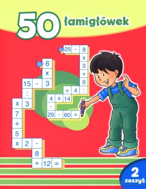 50 łamigłówek. Zeszyt 2 [KSIĄŻKA]