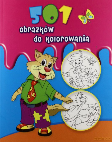 501 obrazków do kolorowania - Maja Kowalska [KSIĄŻKA]