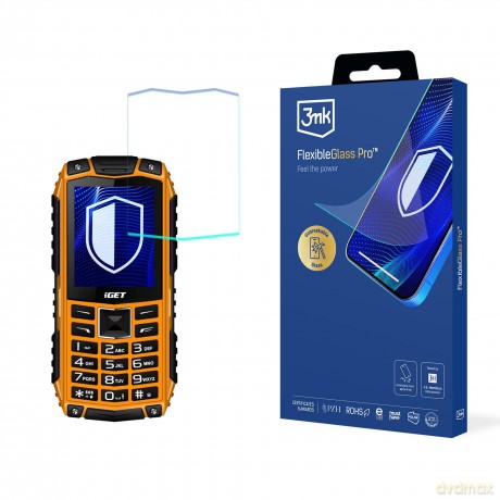 iGET Defender D10 - 3mk FlexibleGlass Pro
