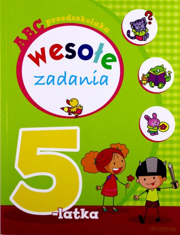 ABC przedszkolaka. Wesołe zadania 5-latka - Elżbieta Lekan [KSIĄŻKA]