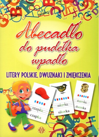 Abecadło do pudełka wpadło. Litery polskie dwuznaki i zmiękczenia [KSIĄŻKA]