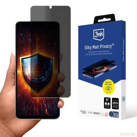 Poco C71 - 3mk Silky Matt Privacy