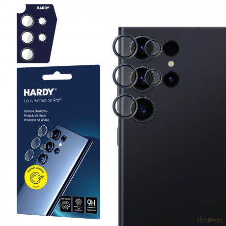 Samsung Galaxy S23 Ultra - HARDY Lens Protection Pro Black