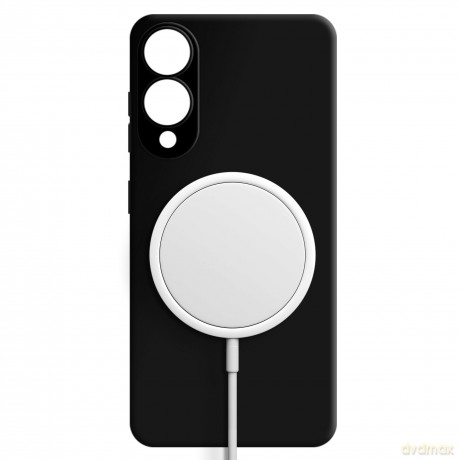 Samsung Galaxy S25 Edge - 3mk Hardy Silicone MagCase Black