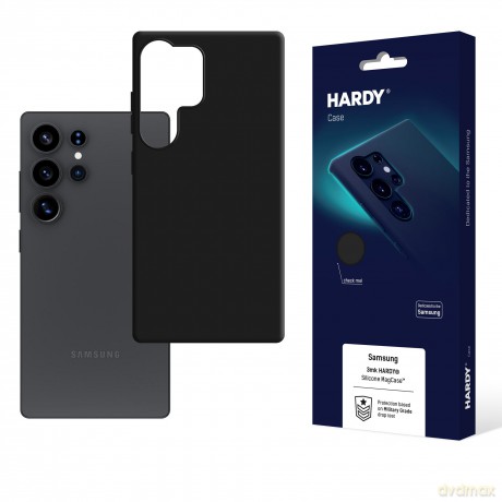 Samsung Galaxy S25 Ultra - 3mk Hardy Android Silicone MagCase Black