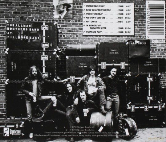 The Allman Brothers: Live At Fillmore East [CD]