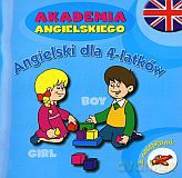 Angielski dla 4-latków. Akademia angielskiego - Magdalena Chrzanowska (oprac.) [KSIĄŻKA]