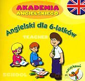 Angielski dla 6-latków. Akademia angielskiego - Magdalena Chrzanowska (oprac.) [KSIĄŻKA]