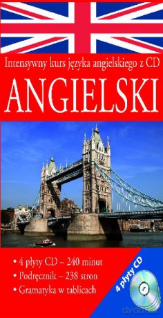 Angielski. Intensywny kurs języka angielskiego z 4 CD [KSIĄŻKA]