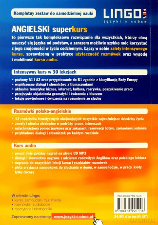 Angielski. Superkurs (książka + CD MP3) Nowe wydanie - Iwona Więckowska, Agnieszka Szymczak-Deptuła [KSIĄŻKA]
