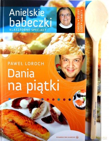 Anielskie babeczki/Dania na piątki. Pakiet 2 książek - s. Aniela Garecka, Paweł Loroch [KSIĄŻKA]