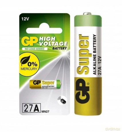 Bateria do pilota samochodowego GP 27A MN27 blister 1 szt.