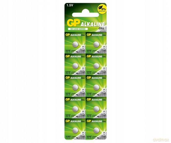 Baterie alkaliczne MINI GP 177/G4/AG4/LR626/LR66 blister 10szt.