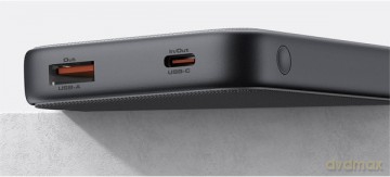 PB-Y46 Power Bank | 10000 mAh | 15W | 2xUSB | LED | kabel USB-C