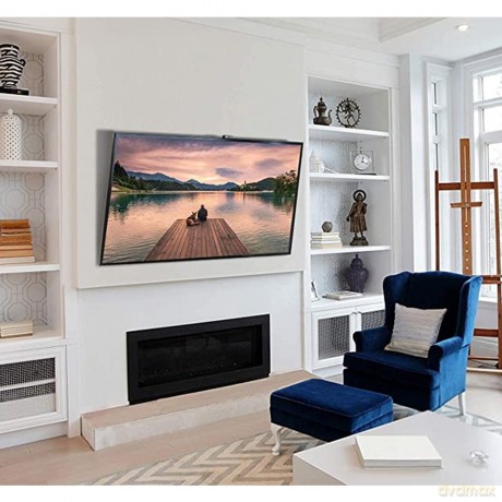 Uchwyt ścienny do TV 19-37cali LED/LCD obrotowy uchylny biały