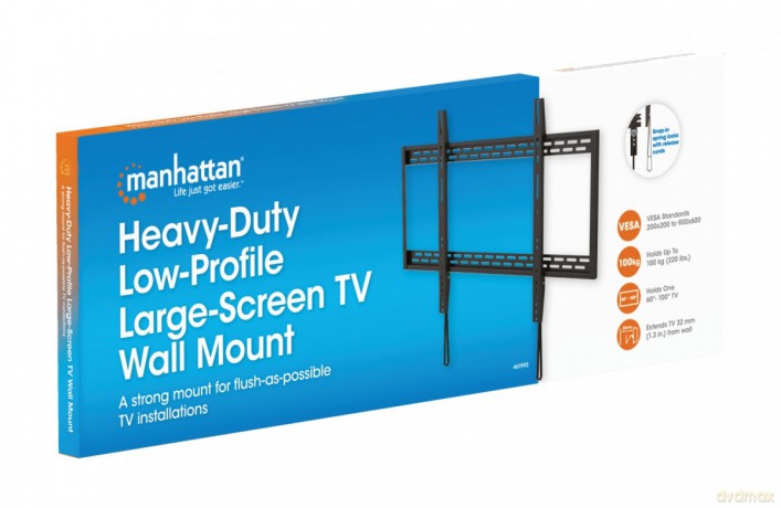 Uchwyt ścienny do TV 60-100cali LED/LCD 100kg slim 32mm