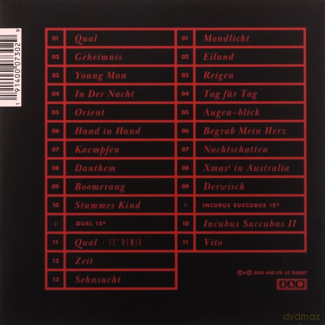 Xmal Deutschland: Gift [CD]