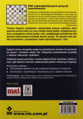 300 najważniejszych pozycji szachowych - Thomas Engqvist [KSIĄŻKA]