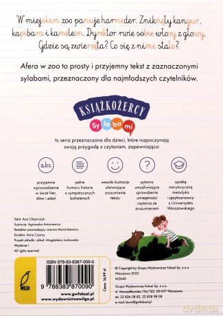 Afera z zoo. Książkożercy. Sylabami - Joanna Olejarczyk [KSIĄŻKA]