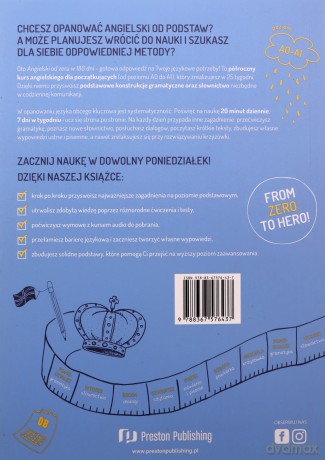 Angielski od zera w 180 dni - Aleksandra Brożek-Sala [KSIĄŻKA]