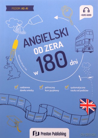 Angielski od zera w 180 dni - Aleksandra Brożek-Sala [KSIĄŻKA]