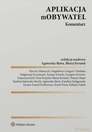 Aplikacja mObywatel. Komentarz [KSIĄŻKA]