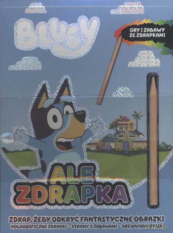 Bluey. Ale zdrapka! [KSIĄŻKA]