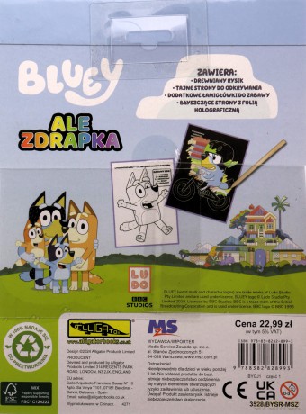 Bluey. Ale zdrapka! [KSIĄŻKA]
