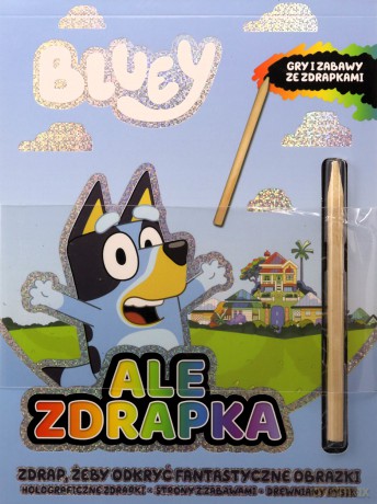 Bluey. Ale zdrapka! [KSIĄŻKA]