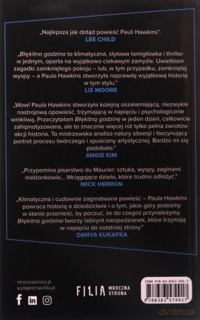 Błękitna godzina wyd. kieszonkowe - Paula Hawkins [KSIĄŻKA]