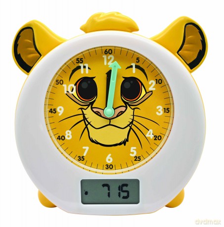 Budzik edukacyjny Simba Król Lew Lexibook RLT100AN