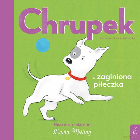 Chrupek i zaginiona piłeczka - David Melling [KSIĄŻKA]