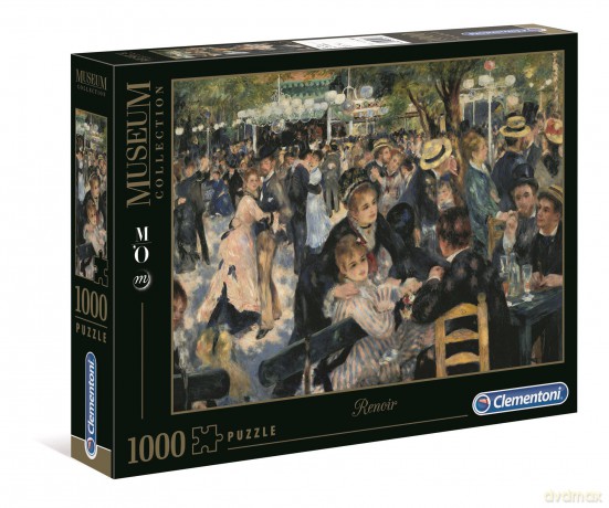CLEMENTONI 1000 el. Museum Renoir Bal du moulin de la galette 31412SERIA [PUZZLE]