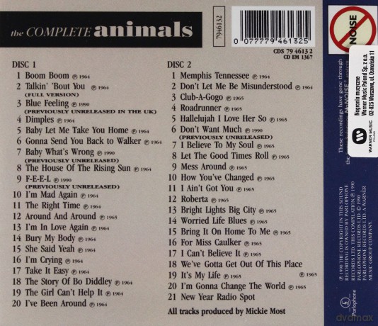 The Animals: Complete Animals [2CD]